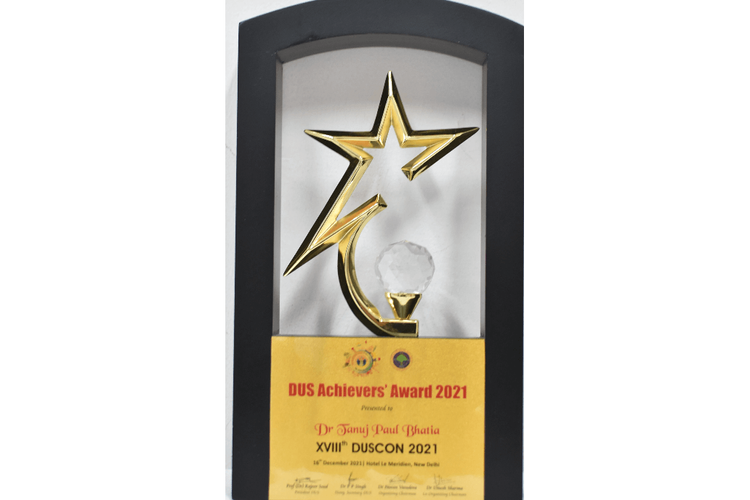 Awarded with DUSCON Achiever & Award 2021