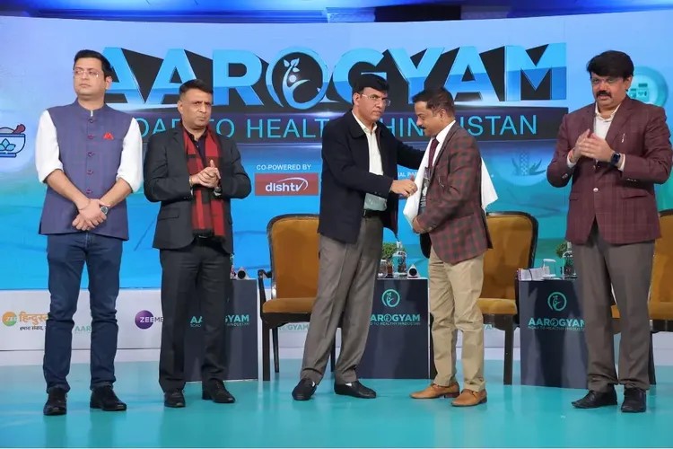 Best Physician Award to Dr. Arvind Minz Zee Hindustan Aarogyam