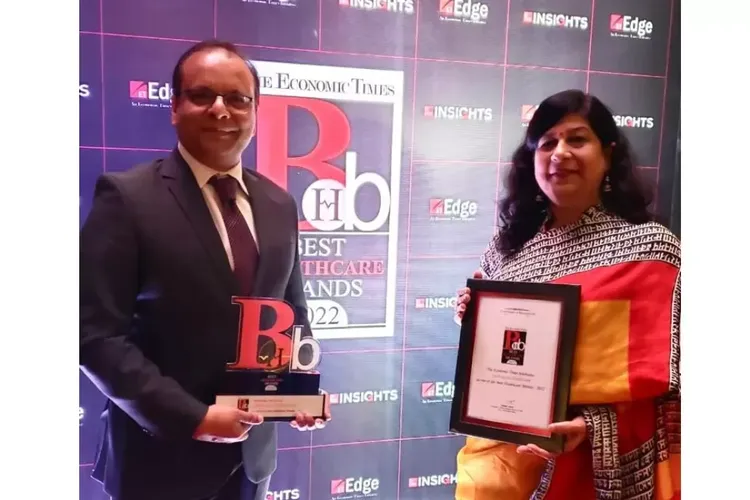 Best Healthcare Brand 2022 by The Economic Times