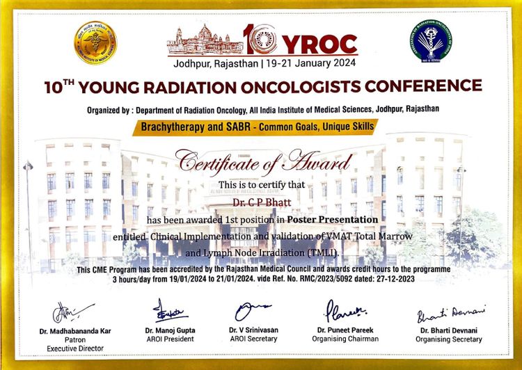 Best Paper Award at YROC 2024