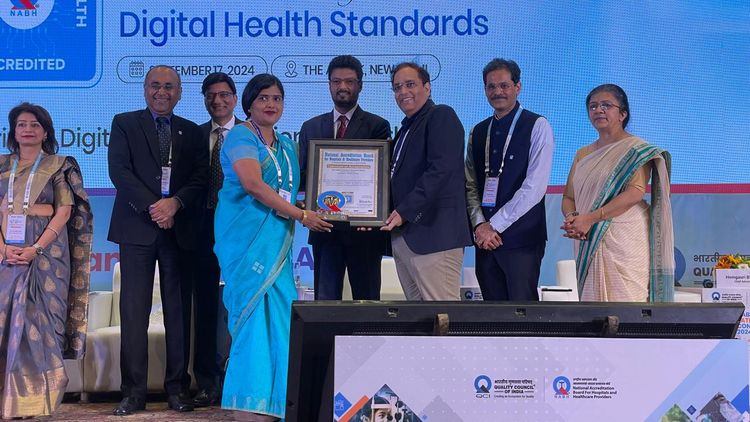 India's First Gold NABH Digital Health Accreditation