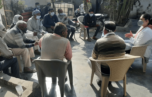 Tobacco Cessation Awareness Program in village Sadpura