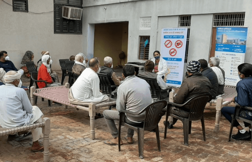 Tobacco Cessation Awareness Program in village Jajru