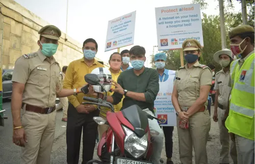 Protect aHead, Awareness Campaign at Neelam Chowk