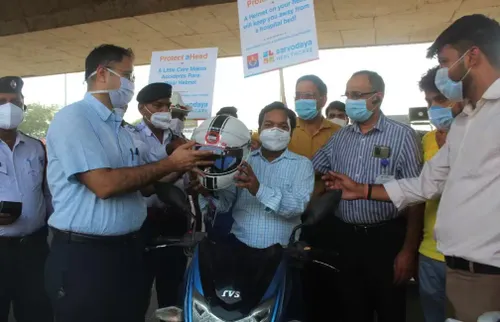 Protect aHead, Awareness Campaign at Bata Chowk